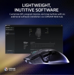 Corsair NIGHTSWORD v2 WIRELESS SD Stream Deck Black 8K Безжична геймърска мишка