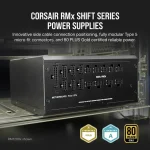 Corsair RM1000x SHIFT, 80 Plus Gold, Fully Modular Захранване за компютър