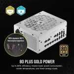 Corsair RM1000x SHIFT White, 80 Plus Gold, Fully Modular Захранване за компютър