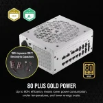 Corsair RM1200x SHIFT White, 80 Plus Gold, Fully Modular Захранване за компютър