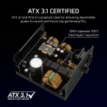 Corsair RM750x, 750W, Cybenetics Gold, Fully Modular Захранване за компютър