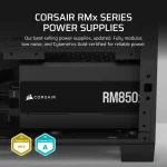 Corsair RM850x, 850W, Cybenetics Gold, Fully Modular Захранване за компютър