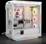 Corsair RMe Series RM1000e White 1000W, 80 Plus Gold, Модулно, PCIe 5.1, ATX 3.1 Захранване за компютър