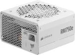 Corsair RMe Series RM750e White 750W, 80 Plus Gold, Модулно, Dual-Color PCIe Gen 5.1, ATX 3.1 Захранване за компютър