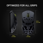 Corsair Sabre v2 Pro Ultralight 8K Magnesium Black Безжична геймърска мишка