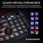 Corsair VANGUARD 96 Black Геймърска механична клавиатура с Corsair MLX Plasma суичове