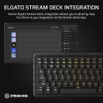 Corsair VANGUARD 96 Black Геймърска механична клавиатура с Corsair MLX Plasma суичове
