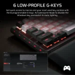 Corsair VANGUARD 96 Dual Tone PBT RGB Геймръска механична клавиатура с MLX Plasma суичове
