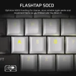 Corsair VANGUARD 96 Dual Tone PBT RGB Геймръска механична клавиатура с MLX Plasma суичове