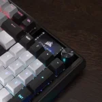 Corsair VANGUARD 96 Dual Tone PBT RGB Геймръска механична клавиатура с MLX Plasma суичове