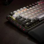 Corsair VANGUARD 96 Dual Tone PBT RGB Геймръска механична клавиатура с MLX Plasma суичове