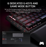 Corsair VANGUARD 96 WIRELESS Black 96% Геймърска безжична механична клавиатура с Corsair MLX Plasma суичове