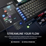 Corsair VANGUARD AIR 99 WIRELESS White Геймърска безжична нископрофилна оптично-механична клавиатура с Corsair OPX Low Profile суичове