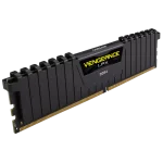 Corsair Vengeance LPX Black 8GB (1x8), DDR4, 3200 MHz, CL16, Intel XMP Рам памет