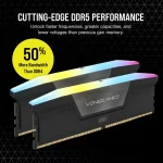Corsair VENGEANCE RGB Black 64GB (2x32), DDR5, 6400 MHz, CL42, Intel XMP Рам памет