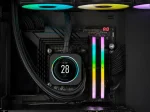 Corsair VENGEANCE RGB Black 64GB (2x32), DDR5, 6400 MHz, CL42, Intel XMP Рам памет