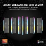 Corsair Vengeance RGB Cool Grey 32GB (2x16) DDR5 5600 CL36 Рам памет