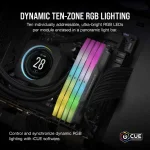 Corsair Vengeance RGB Cool Grey 32GB (2x16) DDR5 5600 CL36 Рам памет