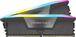 Corsair VENGEANCE RGB Cool Grey 32GB (2x16), DDR5, 6400 MHz, CL36, AMD EXPO / Intel XMP Рам памет
