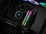 Corsair VENGEANCE RGB Cool Grey 32GB (2x16), DDR5, 6400 MHz, CL36, AMD EXPO / Intel XMP Рам памет