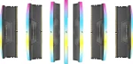 Corsair Vengeance RGB Cool Grey 64GB (2x32), DDR5, 6000 MHz, CL40, AMD EXPO & Intel XMP Рам памет
