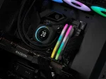 Corsair VENGEANCE RGB Gray 32GB (2x16), DDR5, 6000 MHz, CL38, AMD EXPO / Intel XMP Рам памет