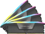 Corsair VENGEANCE RGB Gray 32GB (2x16), DDR5, 6000 MHz, CL38, AMD EXPO / Intel XMP Рам памет