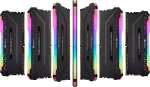 Corsair Vengeance RGB PRO Black 16GB (2x8), DDR4, 3200 MHz, CL16, Intel XMP Рам памет