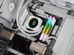 Corsair VENGEANCE RGB White 32GB (2x16), DDR5, 6000 MHz, CL36, AMD EXPO & Intel XMP Рам памет