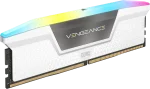 Corsair Vengeance RGB White 64GB (2x32), DDR5, 6000 MHz, CL30, AMD EXPO & Intel XMP Рам памет