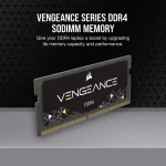 Corsair Vengeance SODIMM Black 16GB (1x16), DDR4, 3200 MHz, CL22 Рам памет