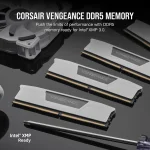 Corsair Vengeance White 32GB (2x16), DDR5, 6000 MHz, CL36, AMD EXPO & Intel XMP Рам памет