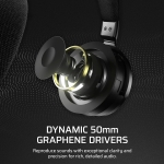 Corsair Virtuoso Max Wireless Silver Геймърски безжични слушалки с микрофон