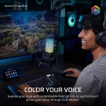 Corsair VOXARA Black RGB USB Кондензаторен геймърски микрофон