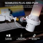 Corsair VOXARA White RGB USB Кондензаторен геймърски микрофон