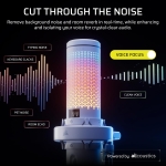 Corsair VOXARA White RGB USB Кондензаторен геймърски микрофон