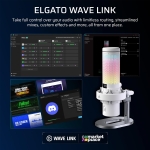 Corsair VOXARA White RGB USB Кондензаторен геймърски микрофон