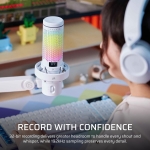 Corsair VOXARA White RGB USB Кондензаторен геймърски микрофон
