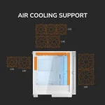 Cougar Airface Flo RGB Black Компютърна кутия