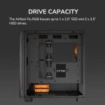 Cougar Airface Flo RGB Black Компютърна кутия