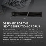 Cougar ATLAS 650 650W, 80 Plus Bronze, PCIe 5.1, ATX 3.1 Захранване за компютър