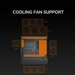 Cougar CFV235 Black Компютърна кутия