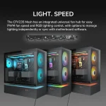 Cougar CFV235 Mesh Black Компютърна кутия