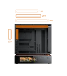 Cougar CFV235 Mesh Vision Black Компютърна кутия