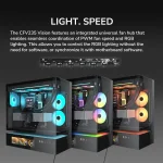 Cougar CFV235 Vision Black Компютърна кутия