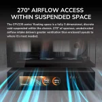 Cougar CFV235 Vision Black Компютърна кутия