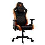 Cougar Defensor Black Orange F Ергономичен геймърски стол