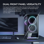 Cougar DUOAIR RGB Black Компютърна кутия