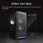 Cougar Duoface RGB White Компютърна кутия 