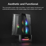 Cougar Duoface RGB White Компютърна кутия 
